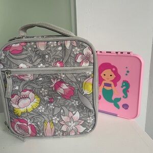 Pottery Barn Lunch Bag and Lunch Box